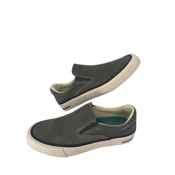 SeaVees Hawthorne Slip on shoe Pavement Suede Mens size 7 NIB - Picture 2 of 9